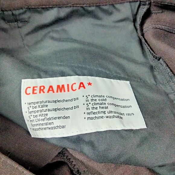 Alberto Tom Pants Mens Sz 33 Brown Golf Comfort Fit Ceramica Solid - Picture 12 of 16